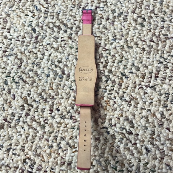 Vtg Fossil Pink Bigtic Kool Kitty Watch. EUC - Picture 3 of 11